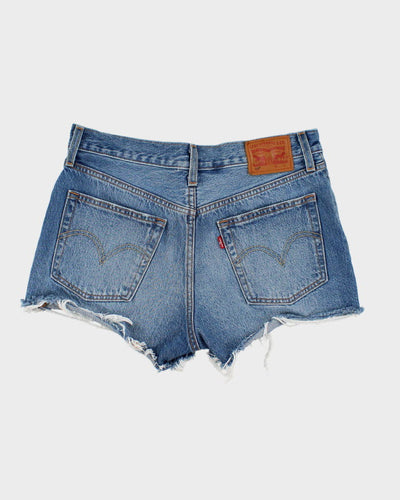 Levi's Medium Wash Cut-Off Denim Shorts - S/M