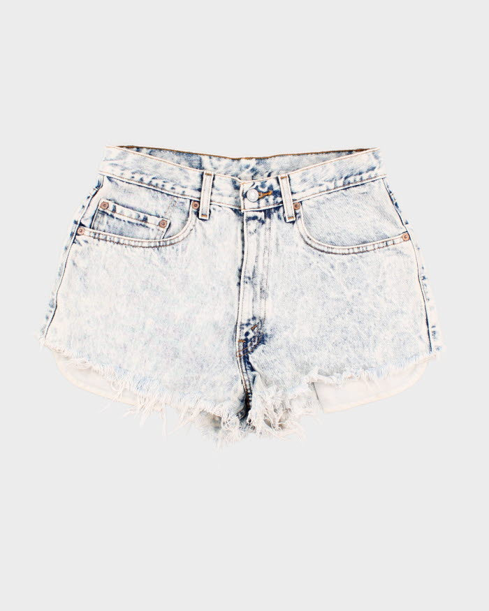 Vintage Women's Levi's Acid Wash Cut Off Shorts - W28