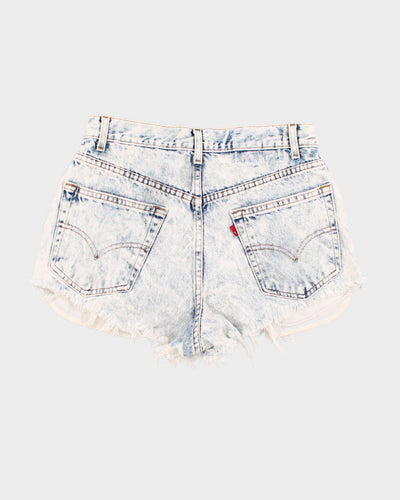 Vintage Women's Levi's Acid Wash Cut Off Shorts - W28