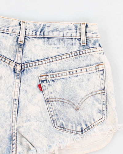 Vintage Women's Levi's Acid Wash Cut Off Shorts - W28