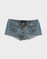 Vintage Y2K Women's Cut Off Denim Shorts - W32