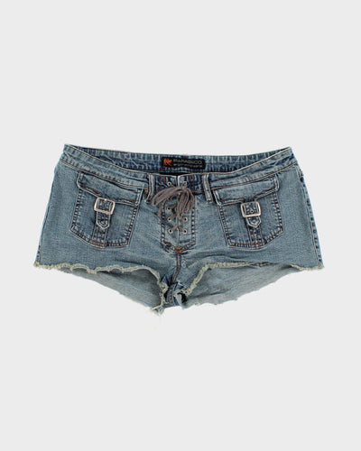 Vintage Y2K Women's Cut Off Denim Shorts - W32