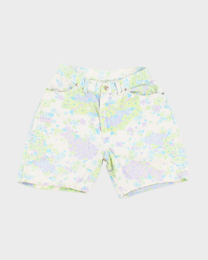 Vintage Women's Wrangler Floral Jean Shorts - W26