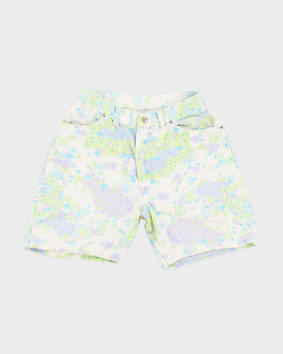Vintage Women's Wrangler Floral Jean Shorts - W26