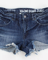 Vintage Women's Volcom Cut Off Jean Shorts - W30