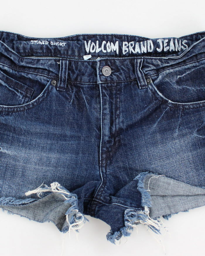 Vintage Women's Volcom Cut Off Jean Shorts - W30