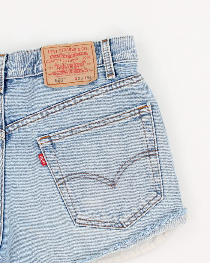 Vintage Women's Levi's Cut Off Denim Shorts - W32