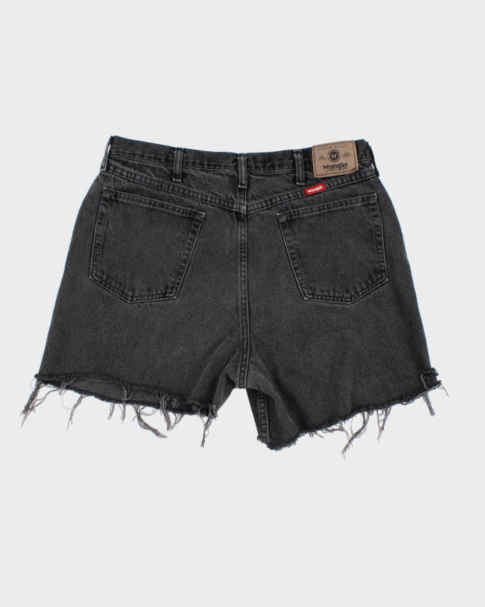 Wrangler Black Denim Shorts - W36