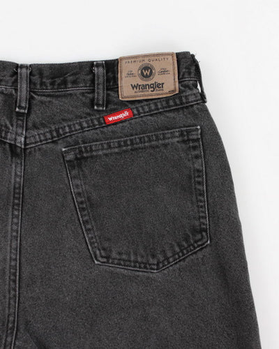 Wrangler Black Denim Shorts - W36