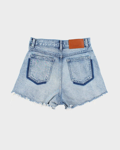 Moussy High Waisted Denim Shorts - W26