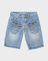Vintage Y2K Multi Pocket Jean Shorts - W28