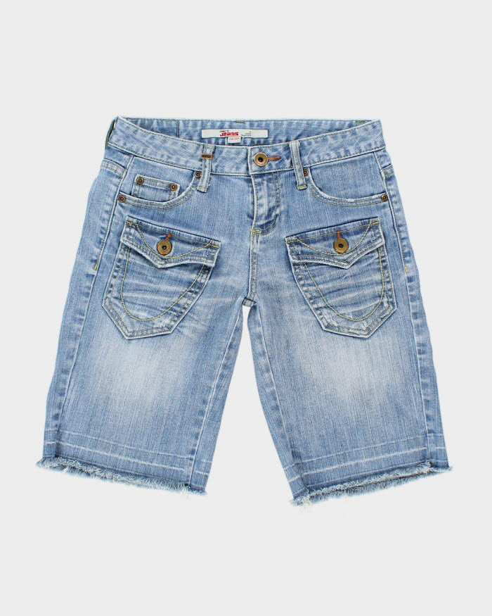 Vintage Y2K Multi Pocket Jean Shorts - W28