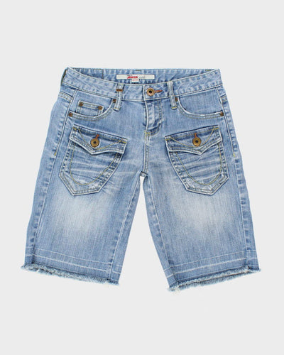 Vintage Y2K Multi Pocket Jean Shorts - W28