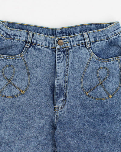 Vintage Y2K Women's Jean Shorts - W28