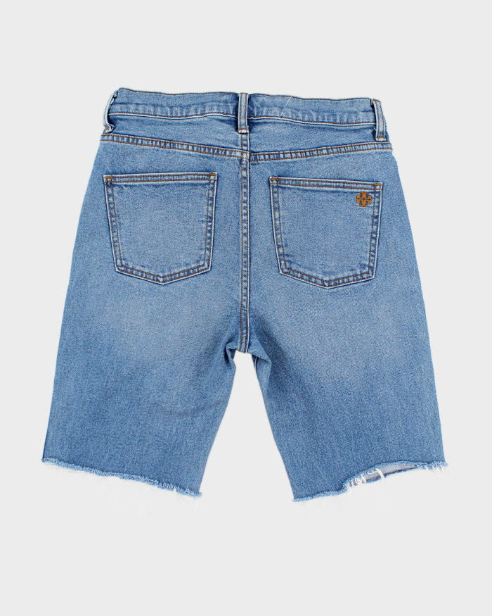 Tory Burch Cut-Off Denim Shorts - W29