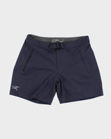 Arc'teryx Women's Navy Hiking Shorts - S