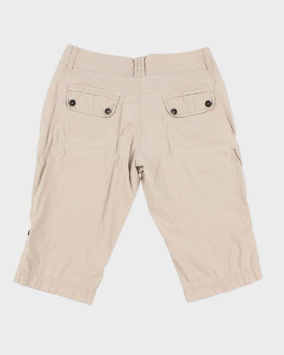Y2k 00s DKNY Women's 3/4 Length Cargo Shorts - W36