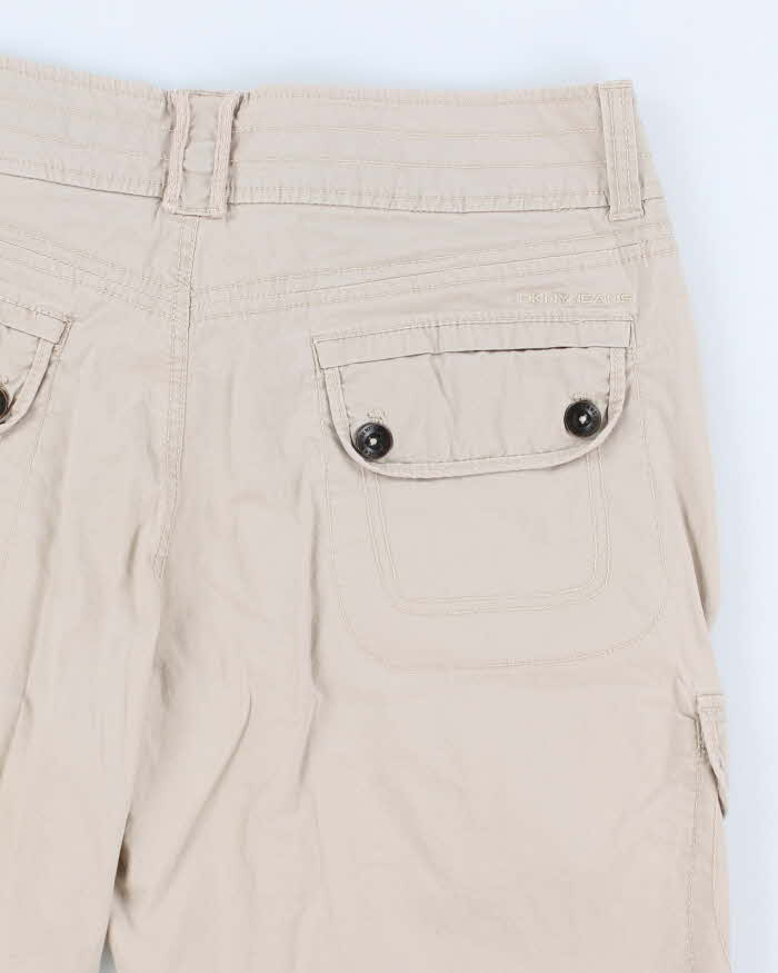 Y2k 00s DKNY Women's 3/4 Length Cargo Shorts - W36