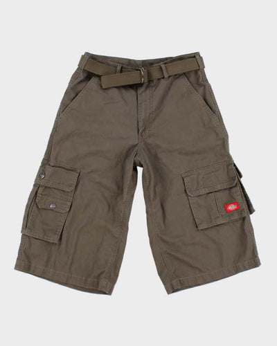 Women's Dickies Khaki Cargo Shorts - W30