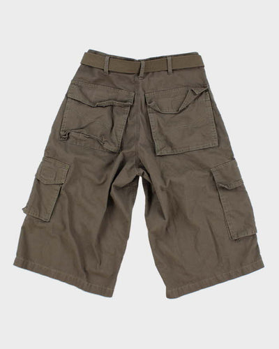 Women's Dickies Khaki Cargo Shorts - W30