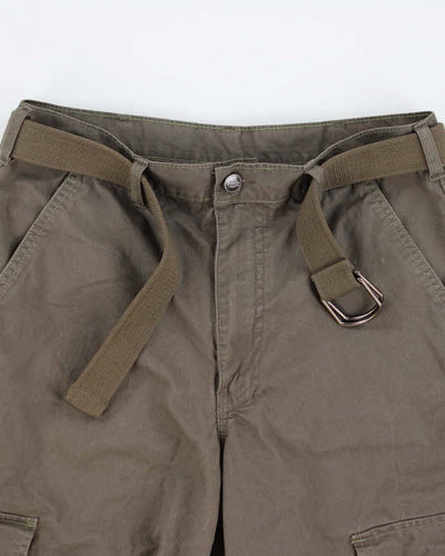 Women's Dickies Khaki Cargo Shorts - W30