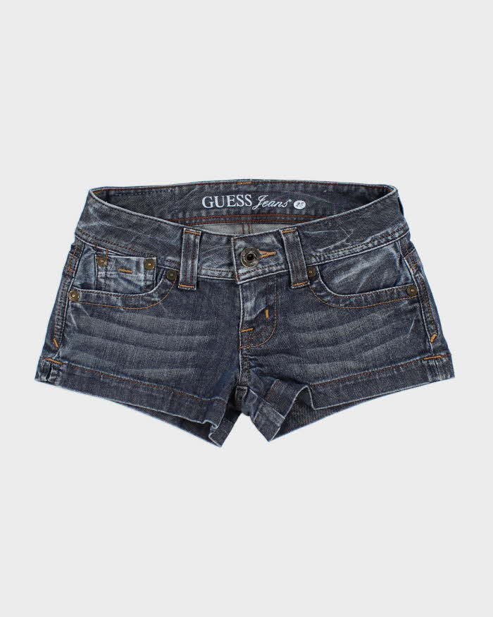 Y2k 00s Guess Denim Mini Shorts - W25