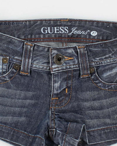 Y2k 00s Guess Denim Mini Shorts - W25