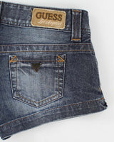 Y2k 00s Guess Denim Mini Shorts - W25