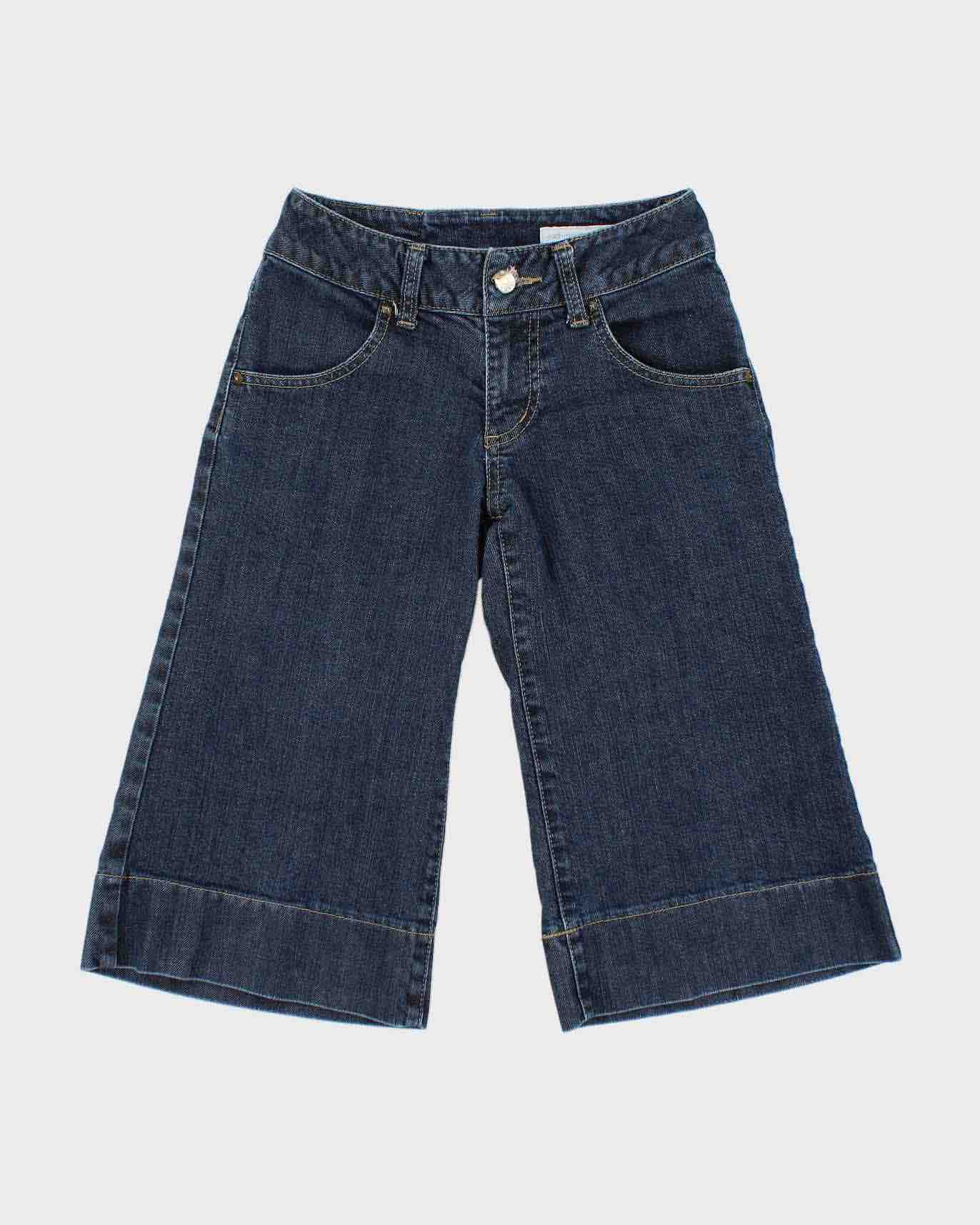 Vintage 3/4 Length Denim Shorts - W22 L14