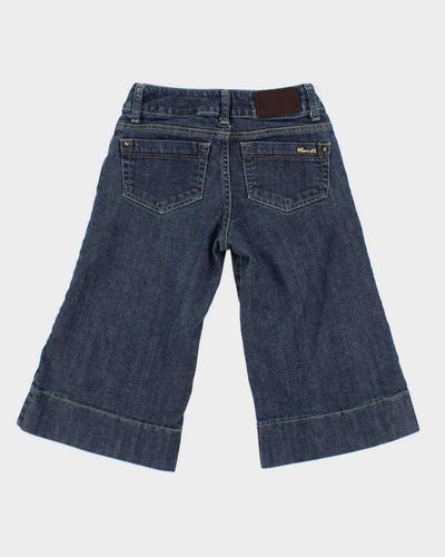 Vintage 3/4 Length Denim Shorts - W22 L14