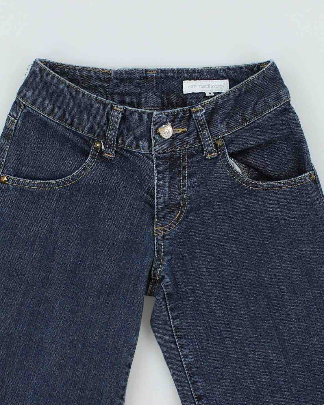 Vintage 3/4 Length Denim Shorts - W22 L14