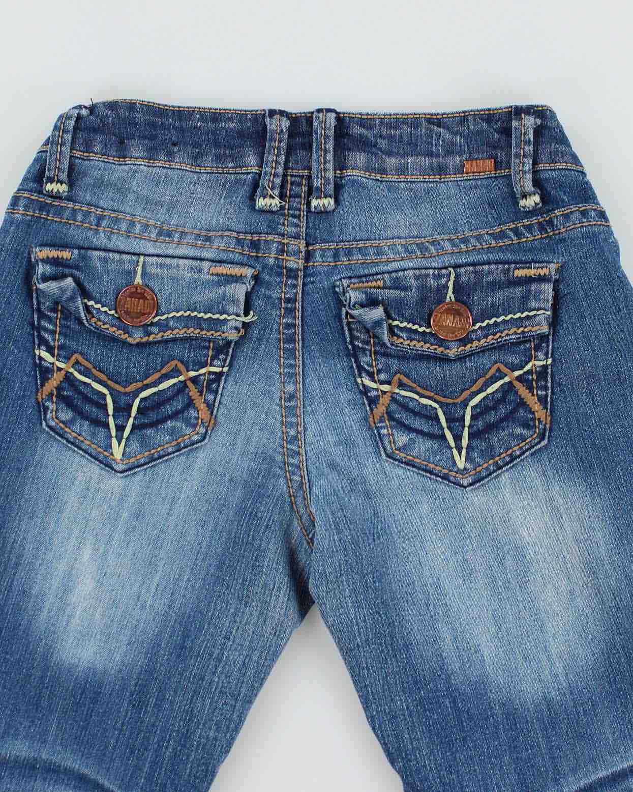Vintage Y2K Zanadi 3/4 Length Denim Shorts - W22 L15