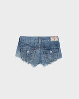 Y2k 00s True Religion Denim Mini Shorts - W25