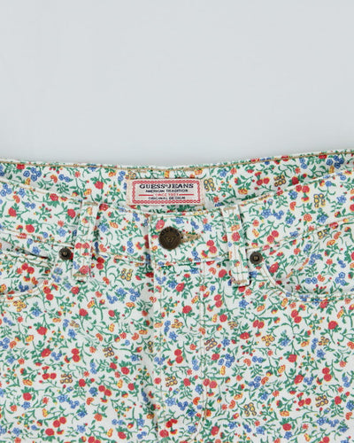 Vintage Guess Floral denim Shorts - W27