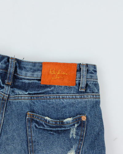 Y2k 00s Herlion Denim Minishorts - W28