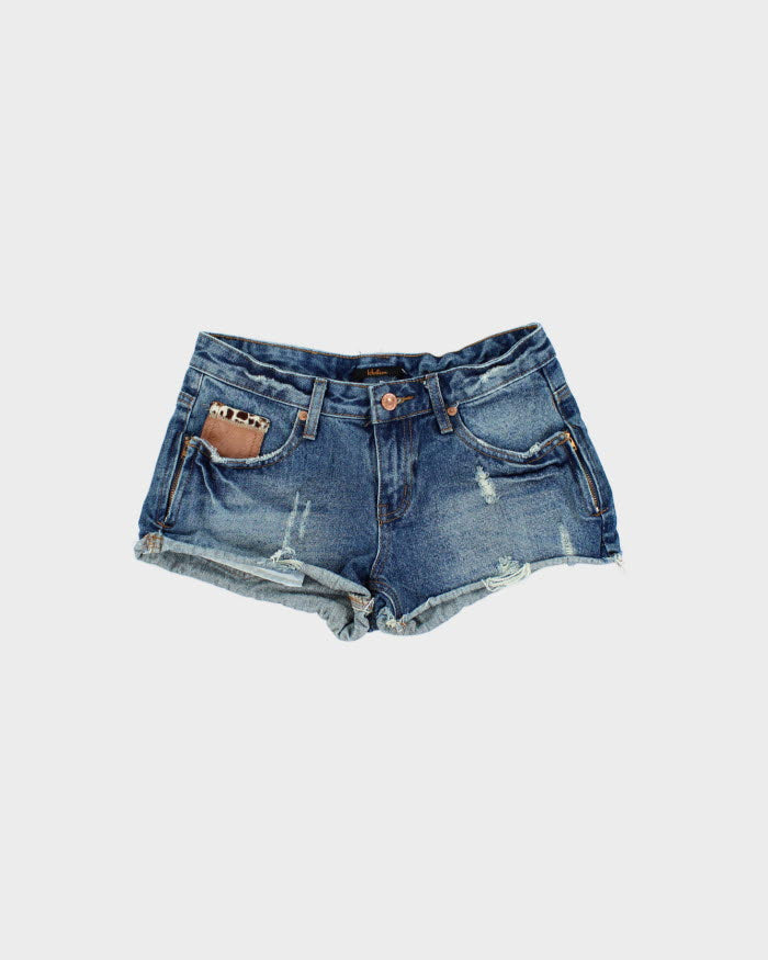 Y2k 00s Herlion Denim Minishorts - W28