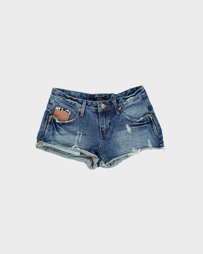 Y2k 00s Herlion Denim Minishorts - W28
