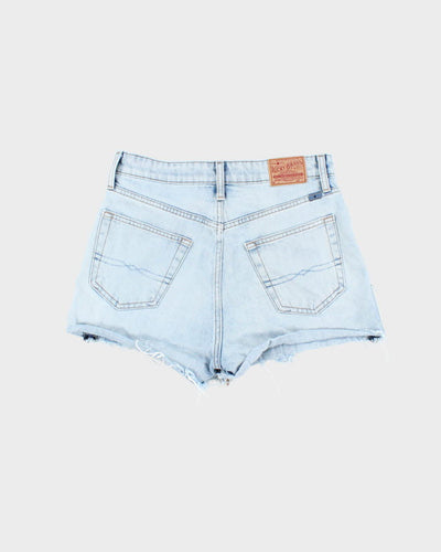 Vintage Lucky Brand Patchwork Denim Shorts - W28