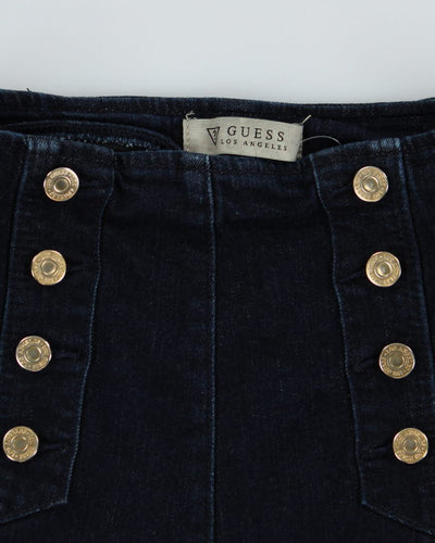 Guess Dark Wash denim Button Shorts - W24