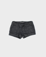 Guess Grey Denim Mini Shorts - W24