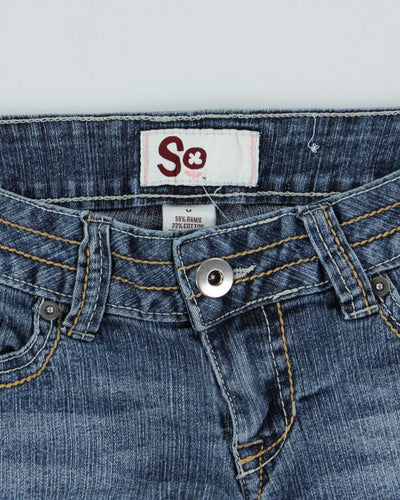 Y2k 00s So Denim Mini Shorts - W26
