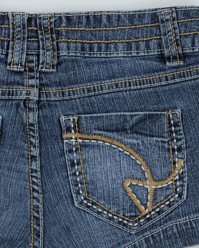 Y2k 00s So Denim Mini Shorts - W26