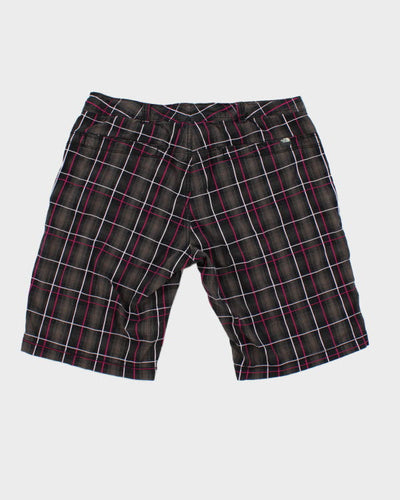 Y2k 00s The North Face Check Shorts - W34