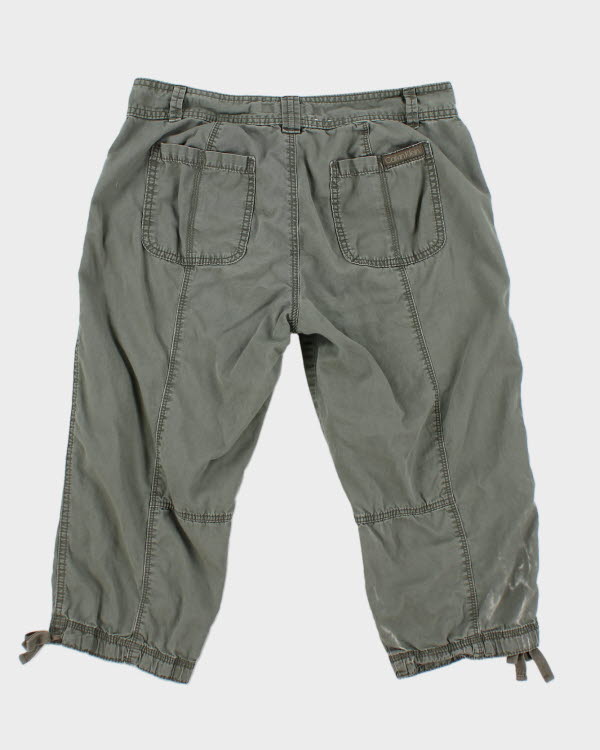 Y2k 00s Calvin Klein Khaki Capris - W30