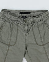 Y2k 00s Calvin Klein Khaki Capris - W30