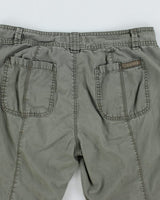 Y2k 00s Calvin Klein Khaki Capris - W30