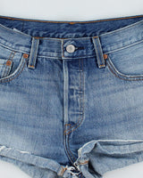 Levi's Denim Low Waisted Shorts - W28