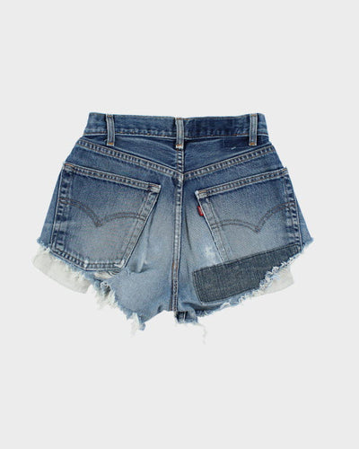 Levi's Patchwork Denim Shorts - W26