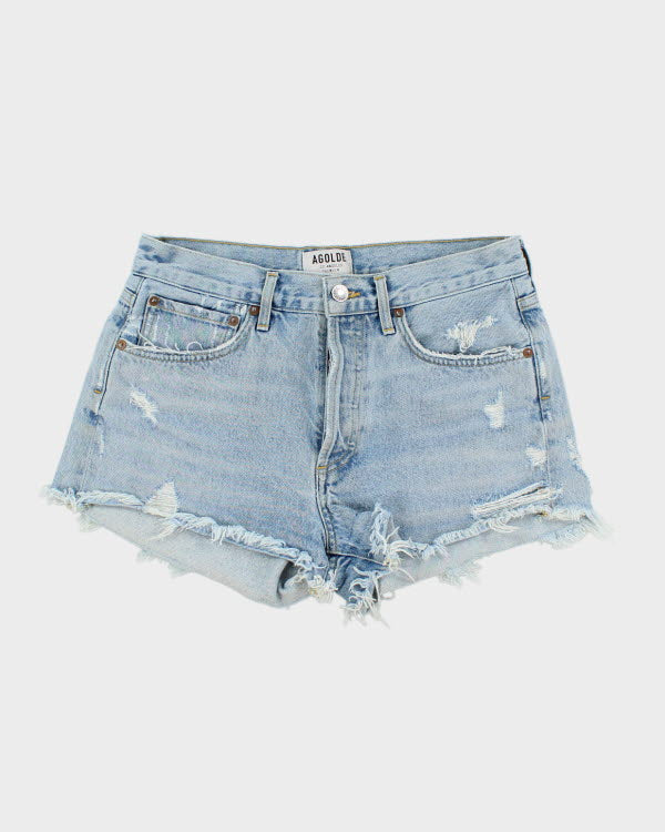 Agolde  Distressed Denim Shorts - W30