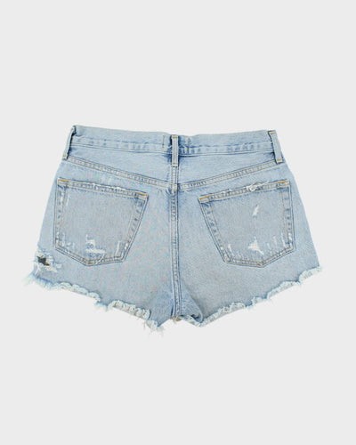 Agolde  Distressed Denim Shorts - W30